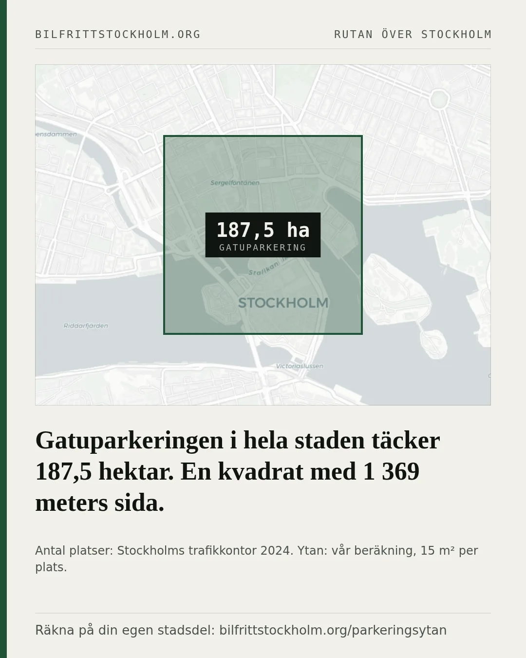 Rutan över Stockholm